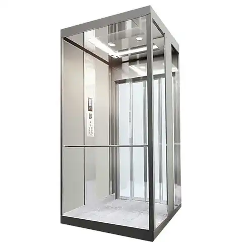 6 Persons large load commercial elevator lift by home lift elevator