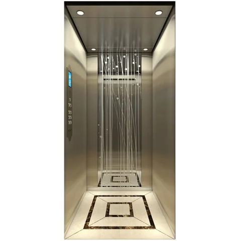 Stainless Steel Hotel by Home Lift Elevator