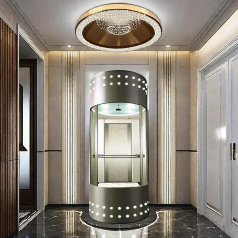 Capsule for home elevator lift system by Home lift elevator