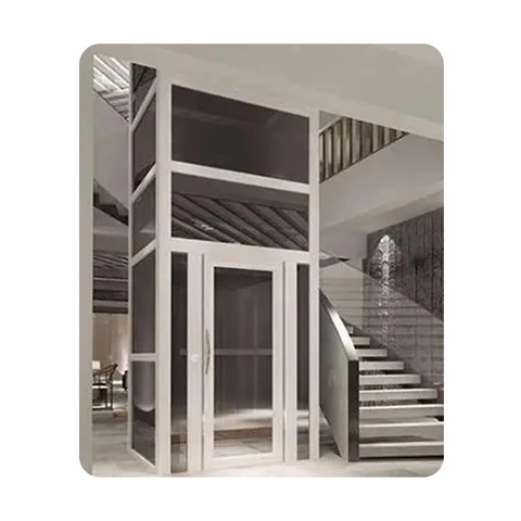 Small size capsule open step lift by Home Lift Elevator