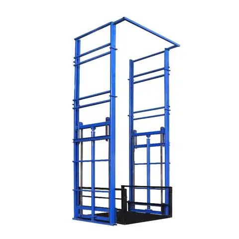 Hydraulic heavy load goods warehouse lifting by home lift elevator