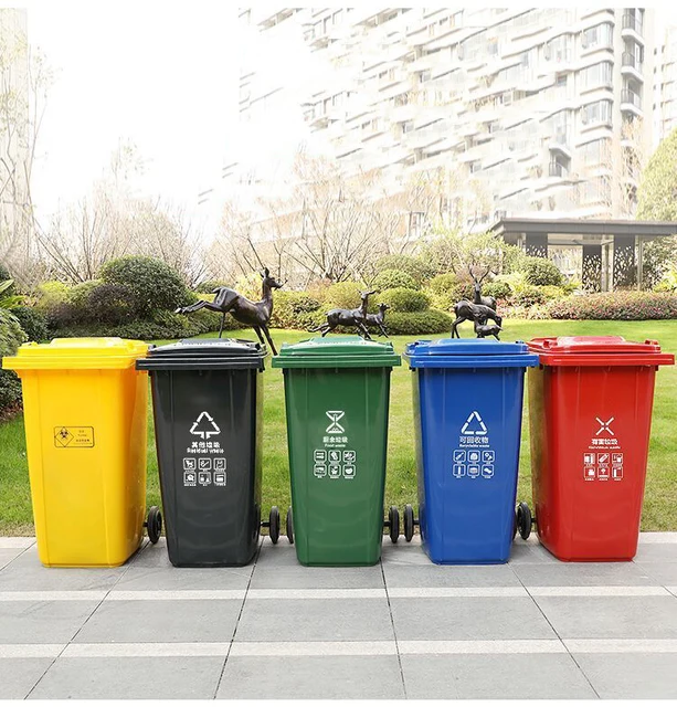 Pedal trash bin by Scantrik