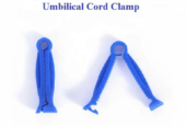 Surgical umbilical cord clamp 100pcs by Scantrik