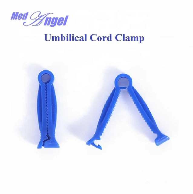Surgical umbilical cord clamp 100pcs by Scantrik