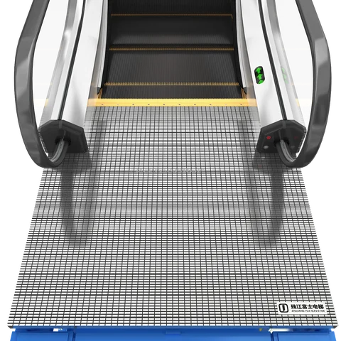 Moving staircase system by home lift elevator