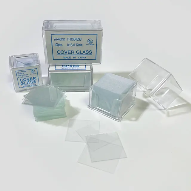 Slide cover glass slip 100pcs by Scantrik