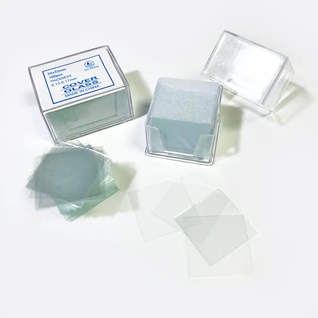 Lab cover slip glass 100pcs by Scantrik