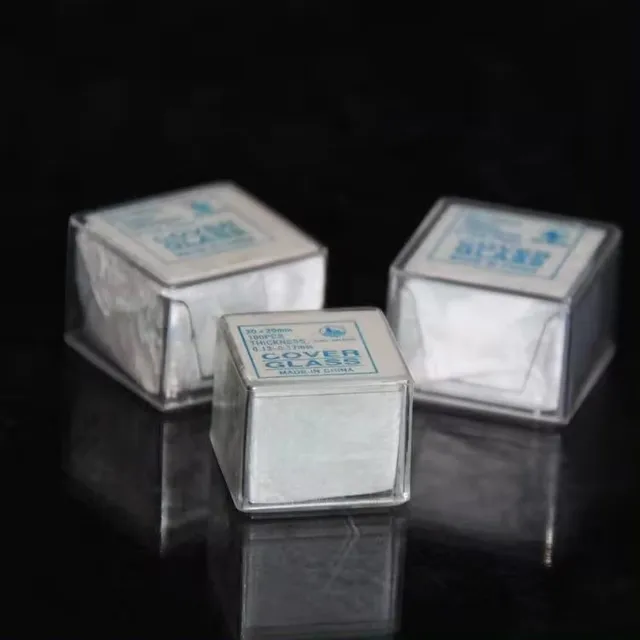 Microscopic glass cover 100pcs by Scantrik