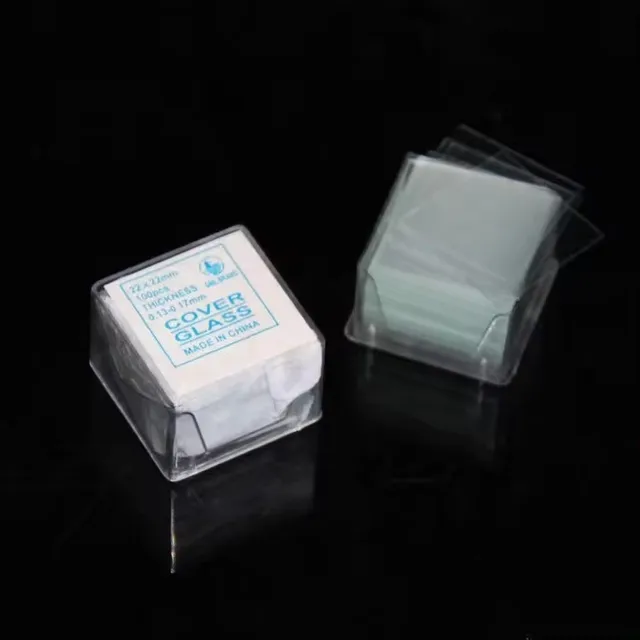 Coverslip glass 100pcs by Scantrik