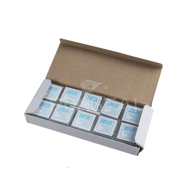 Cover slip glass 100pcs by Scantrik