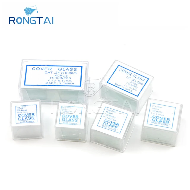Cover slip for laboratory use 100pcs by Scantrik