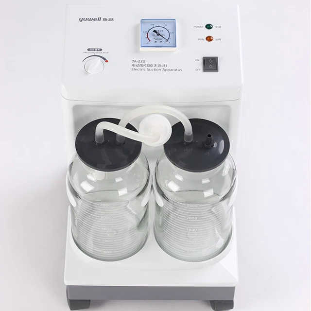 Double jar suction machine by Scantrik