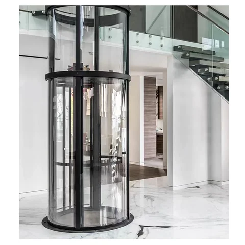 Capacity stainless steel capsule elevator by Home lift Elevator