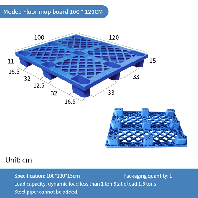 Plastic pallets by Scantrik