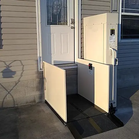 Noise safe hydraulic villa porch elevator by Home Lift Elevator