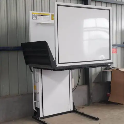 Inclined platform lift stair wheelchair system by home lift elevator