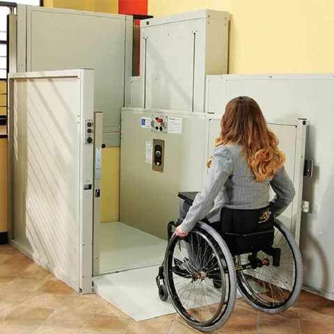 Hydraulic elevator porch wheel chair lift by home lift elevator