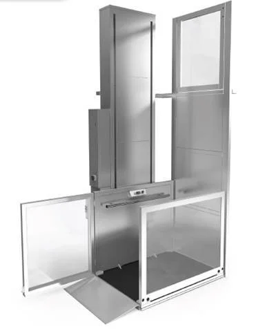 Wheel chair disabled porch lift by home lift elevator