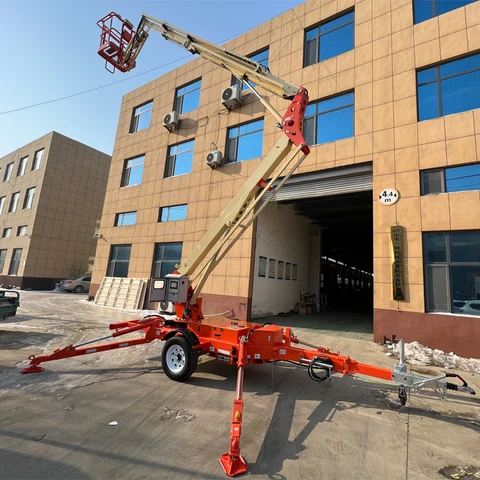 Articulating boom lift system by Home lift Elevator