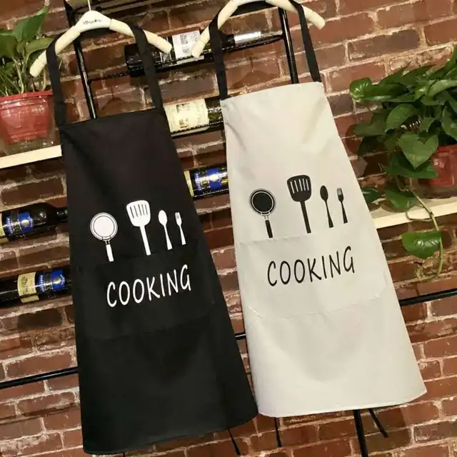 Kitchen apron with pocket by Scantrik