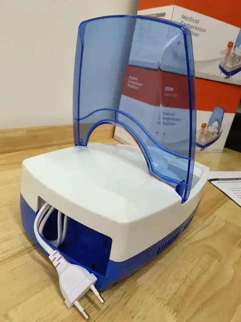 Portable adult and pediatric nebulizer machine by Scantrik