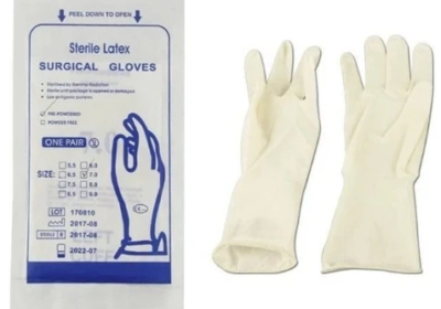 Disposable-latex-surgical-gloves-