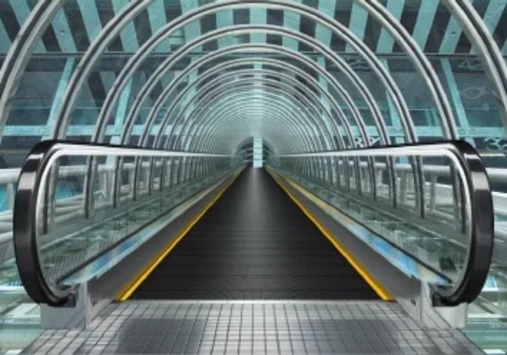 Airport Moving Walkway by Hiphen
