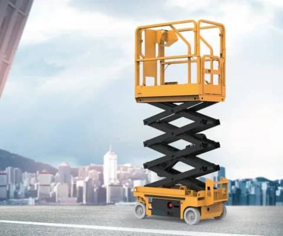 Work Platform Diesel Engine Scissor Lift by Hiphen