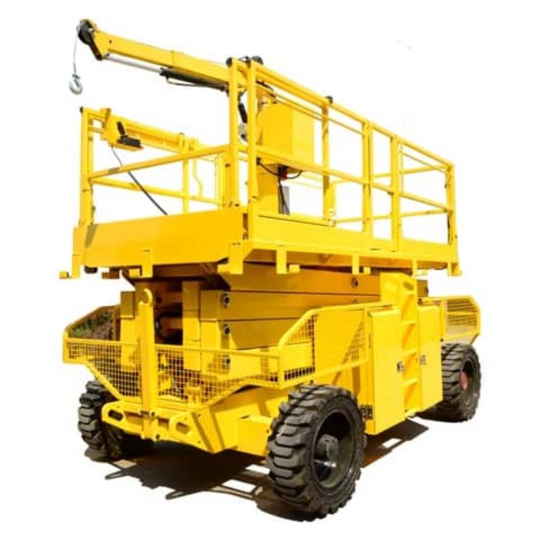 Rough Terrain Diesel Scissor Lift by Hiphen