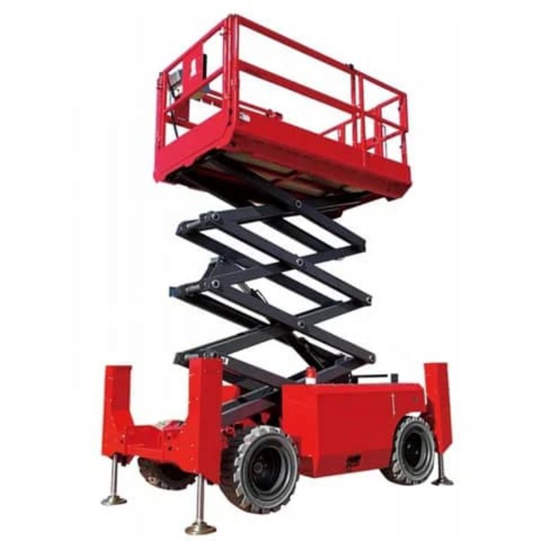 Movable Crawler Scissor Lift by Hiphen