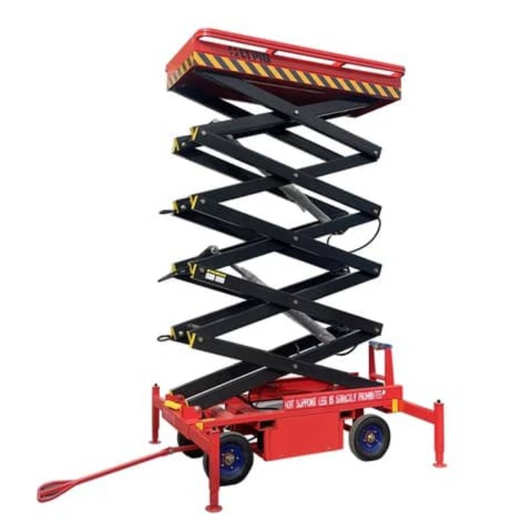 Diesel Powered Scissor Lift by Hiphen