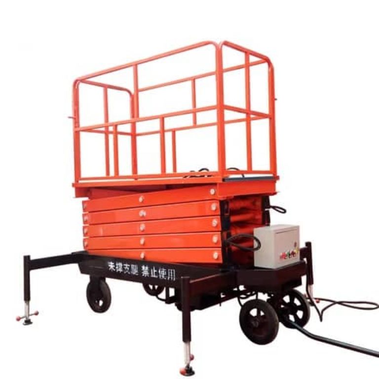Electric Hydraulic Lift Scissor Lift Platform By Hiphen