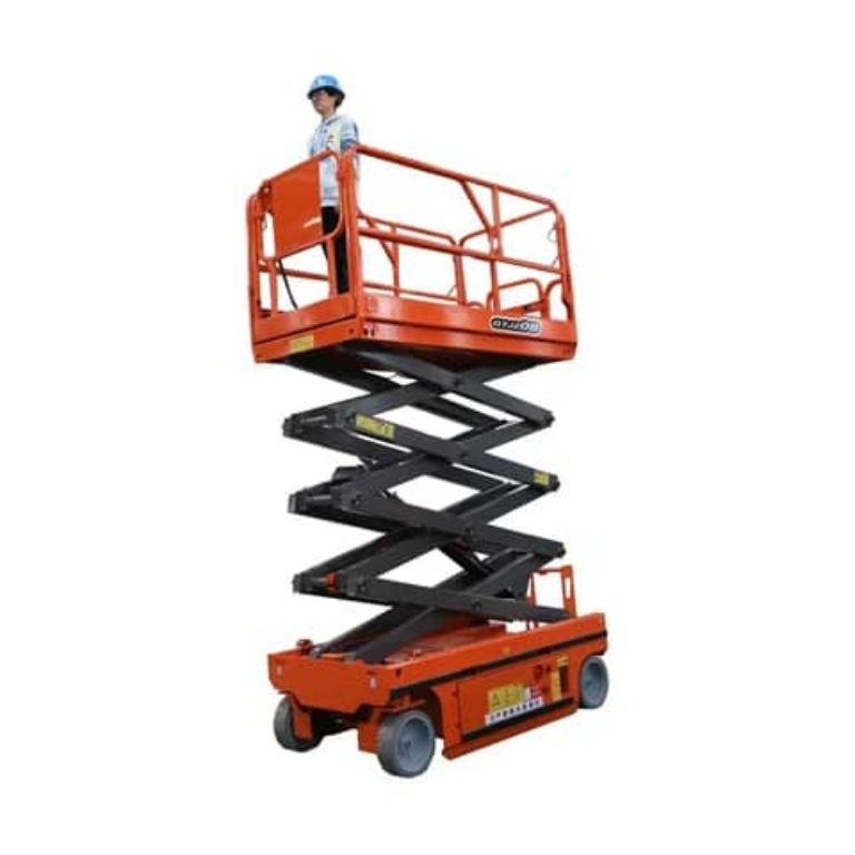 Hydraulic ladder Lift Trailing Scissor Lift by Hiphen