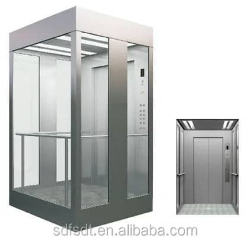 Glass Capsule Home Lift by Hiphen