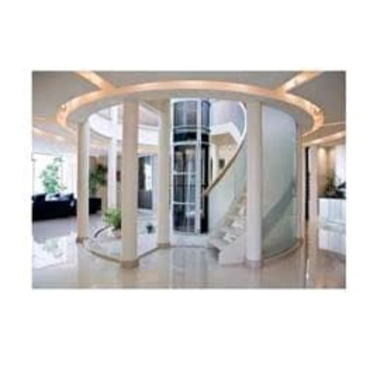 Residential Indoor Round Lift Elevator by Hiphen