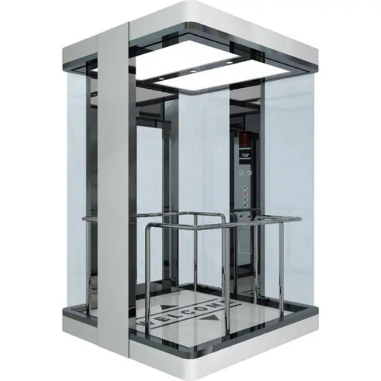 Glass Commercial Panoramic Elevator by Home Lift Elevator