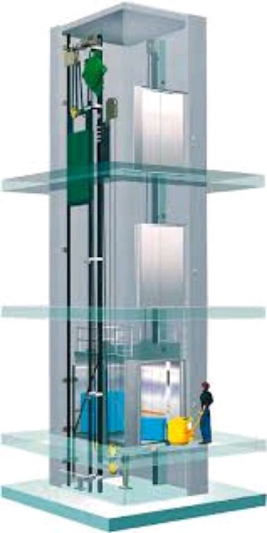 Machine Room Less Traction Elevator by Hiphen