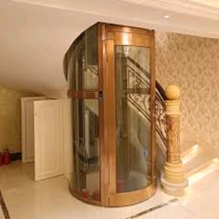 Luxury Wooden Elevator by Hiphen