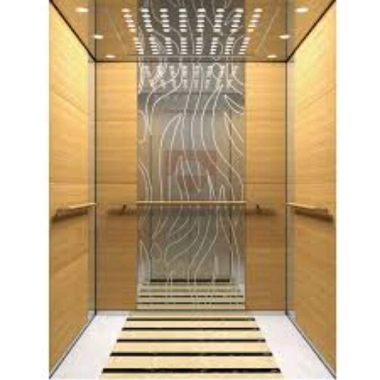 Wood Decoration Panel Elevator by Hiphen