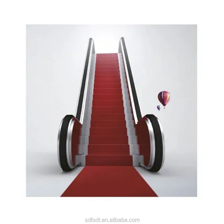 Side walks escalator system by home lift elevator