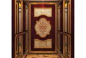 Luxurious elevator with wooden Design by Hiphen