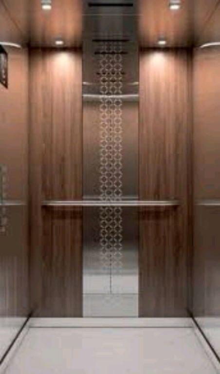 China wood luxury Decoration passenger Elevator by Hiphen