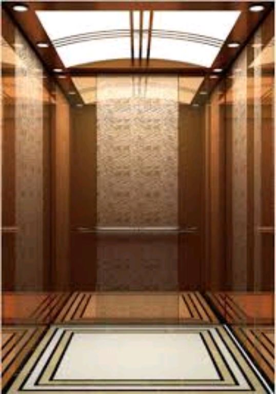 Wooden decoration panel elevator By Hiphen