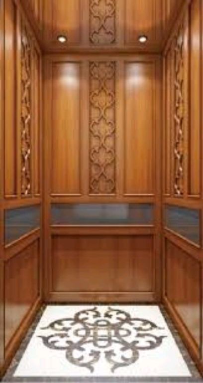 Luxurious elevator cabin decoration By Hiphen