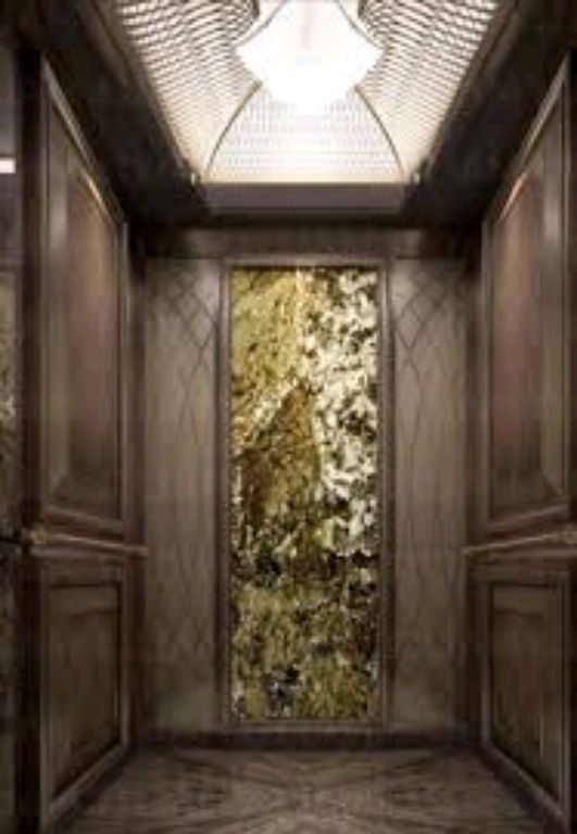 Home Wooden Elevator interior design by Hiphen