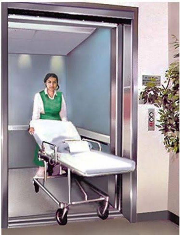 Bed elevator stretcher by home lift elevator