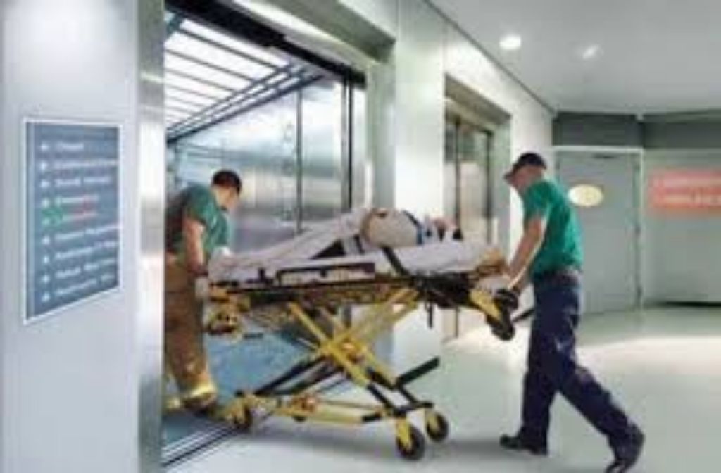 Stretcher elevator system by home lift elevator
