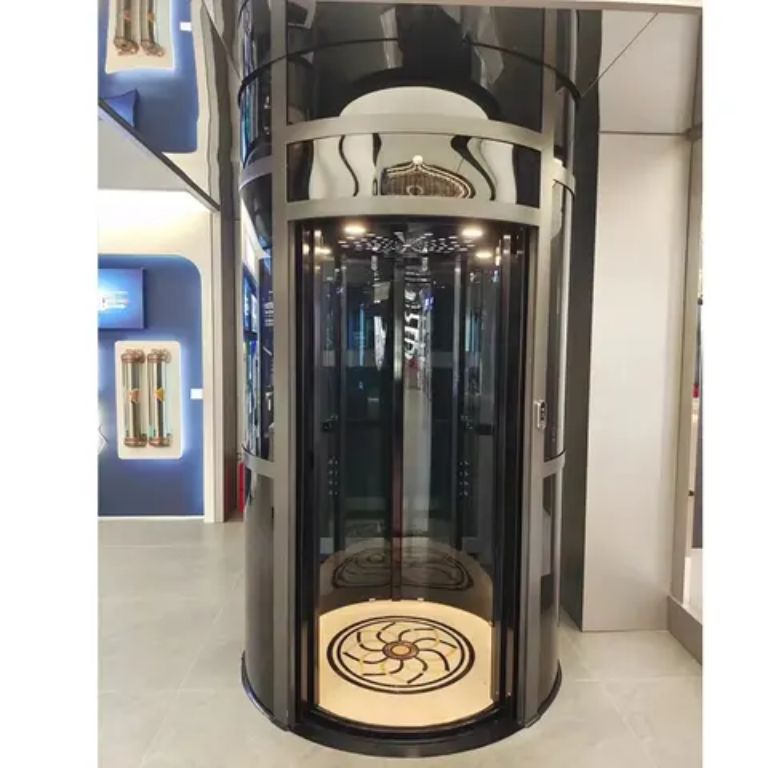 Comfortable elevator capsule lift by home lift elevator