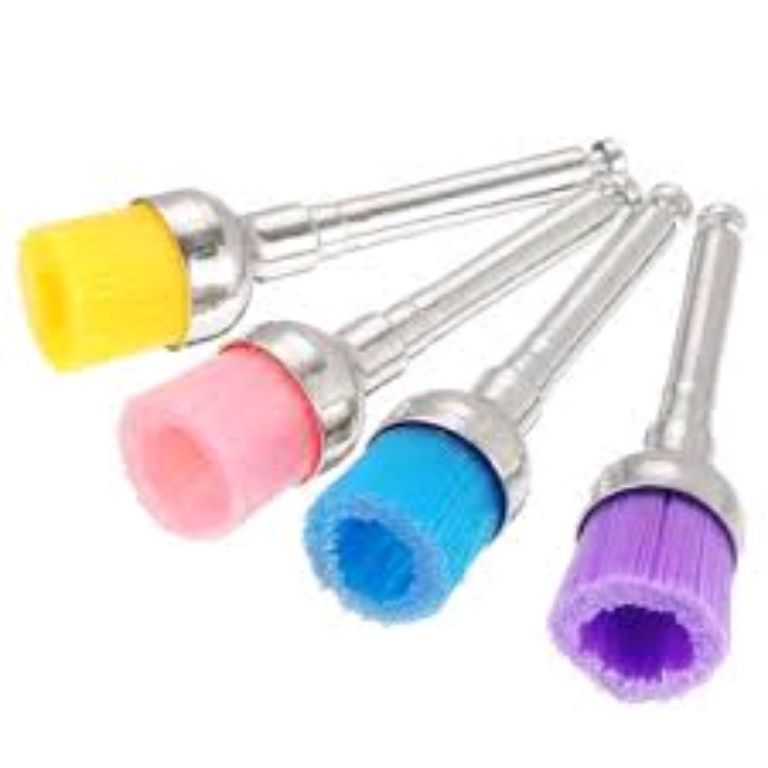Dental colorful Prophy brush by Scantrik