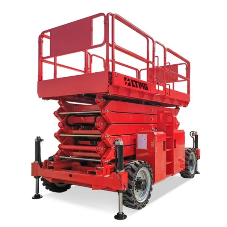 Double vertical scissor lift by home lift elevator